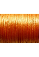 Orange Rattail Silky Cord  2mm