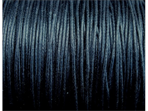 Wax Cotton Cord Black 