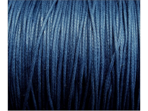 Wax Cotton Cord Navy 0.6mm