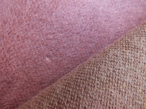 Dusky Pink Alpaca 7mm pile