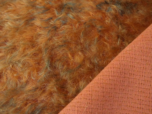 Juno Russet Green Tip 18mm Mohair