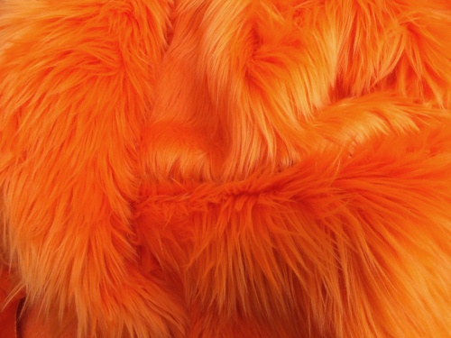 Orange Luxury 60mm Shag Pile