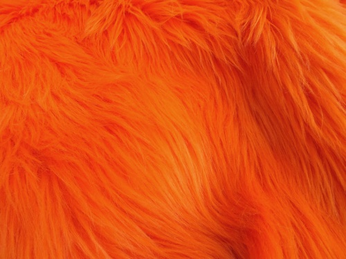 Orange Luxury 60mm Shag Pile